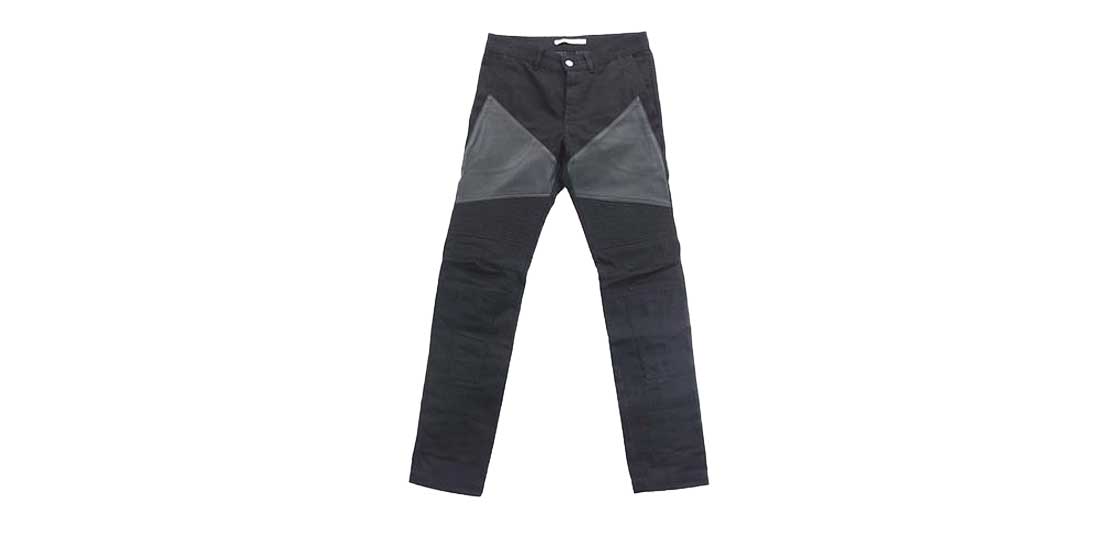 ジバンシー15SS 0908 469 レザー切替 バイカー パンツ 買取実績