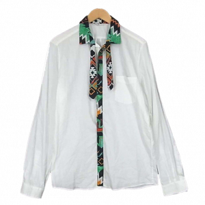 ゴールデングース ボウタイ付き 総柄使い 長袖シャツ 買取実績