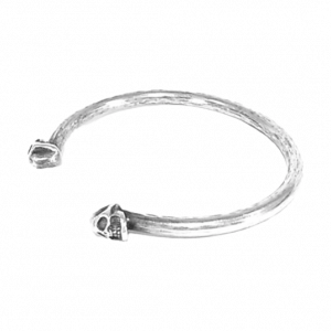 ゴールドキッド スカル シルバー ナロー バングル 買取実績