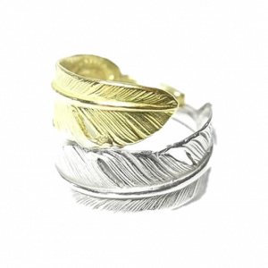 ゴローズ コンビ ダブル フェザー ピンキーリング買取実績 画像