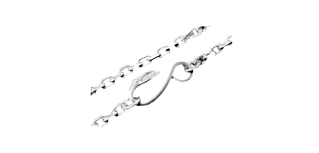 ゴローズ イーグルフック 太角 シルバー チェーン50cm 買取実績