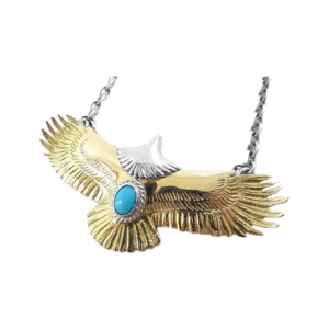 ゴローズ × タディ&キング 魂継承大 イーグル 全金頭プラチナ ターコイズ ネックレス 買取実績