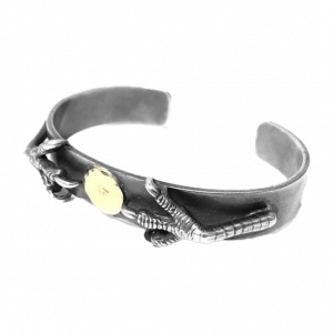 ゴローズ K18メタルツメシルバーバングル 買取実績