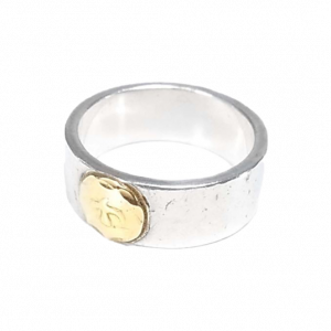 ゴローズK18メタル付き平打ちリング買取実績