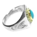 ゴローズ 金縄ターコイズ リング買取実績 画像