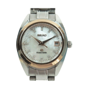 グランドセイコー STGF086 SS×K18PGベゼル ダイヤ 22PD シェル文字場 クオーツ ウォッチ シルバー 買取実績