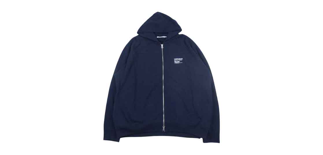 グラフペーパー GU203-70173B ループウィラー フルジップ パーカー 買取実績