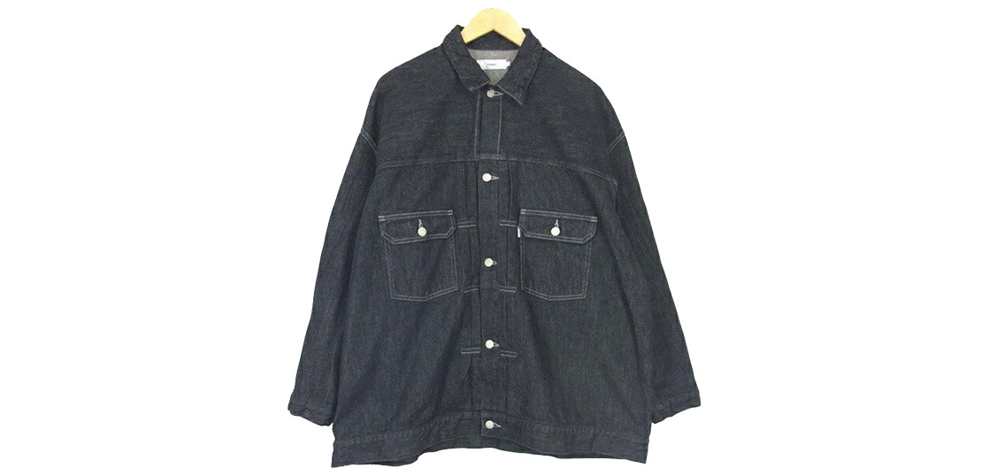 グラフペーパー カラーファスト デニムブルゾン 買取実績