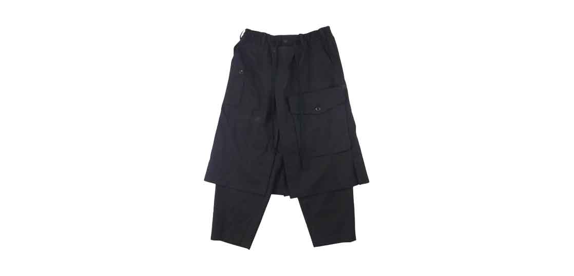 グラウンドワイ 20秋冬 ギャバジン バックテープ ラップ パンツ 買取実績