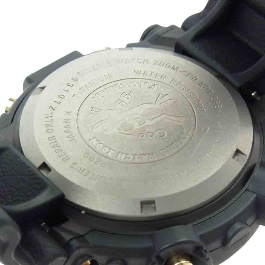 Gショック DW-8200BU-9AT フロッグマン 99 黒金蛙 腕時計 ブラック 買取実績 画像