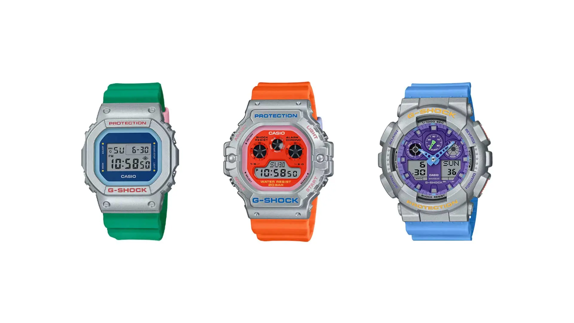マ*ー様 G-SHOCK 3点まとめ売り　３００円スタート Gショック「MT-G」シリーズにメタル感溢れるシルバー×ゴールドの新作が