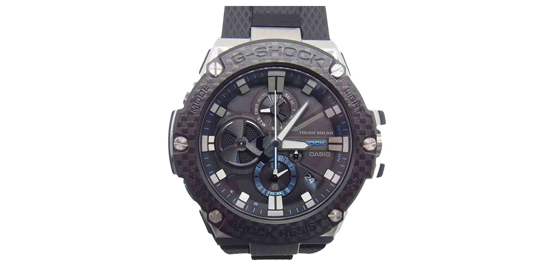 Gショック GST-B100XA-1AJF G-STEEL Bluetooth搭載 タフネスクロノグラフ タフソーラー 買取実績