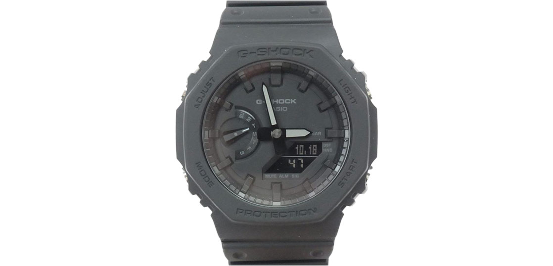 Gショック GA-2100-1A1JF カーボンコアガード デジアナ リストウォッチ 買取実績