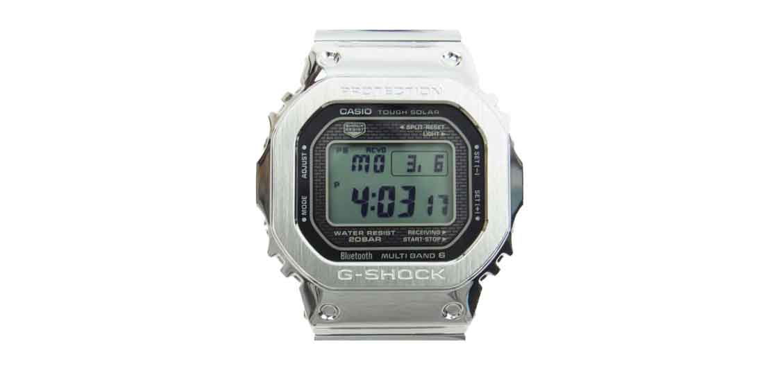 Gショック GMW-B5000D-1JF フルメタル シルバー 電波ソーラー ウォッチ 買取実績