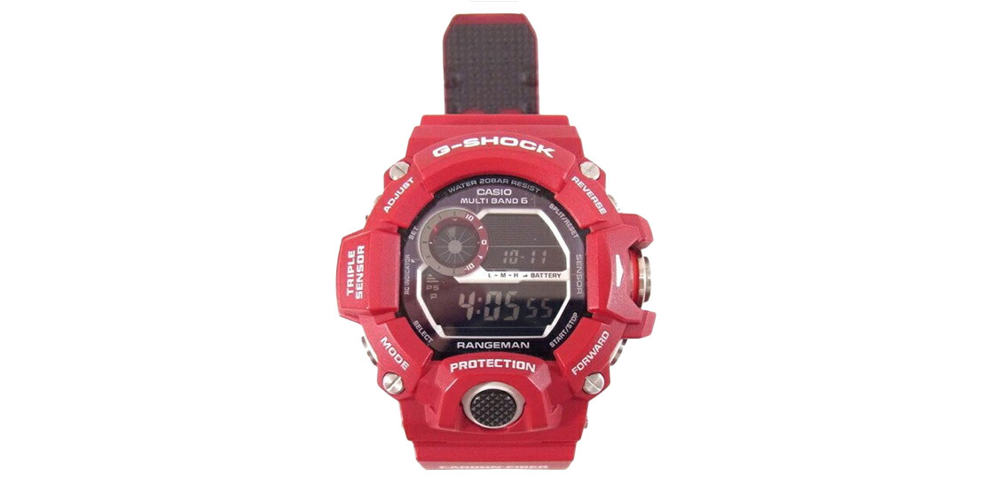 ジーショック GW-9400RDJ-3410 レンジマン デジタルウォッチ レッド買取実績