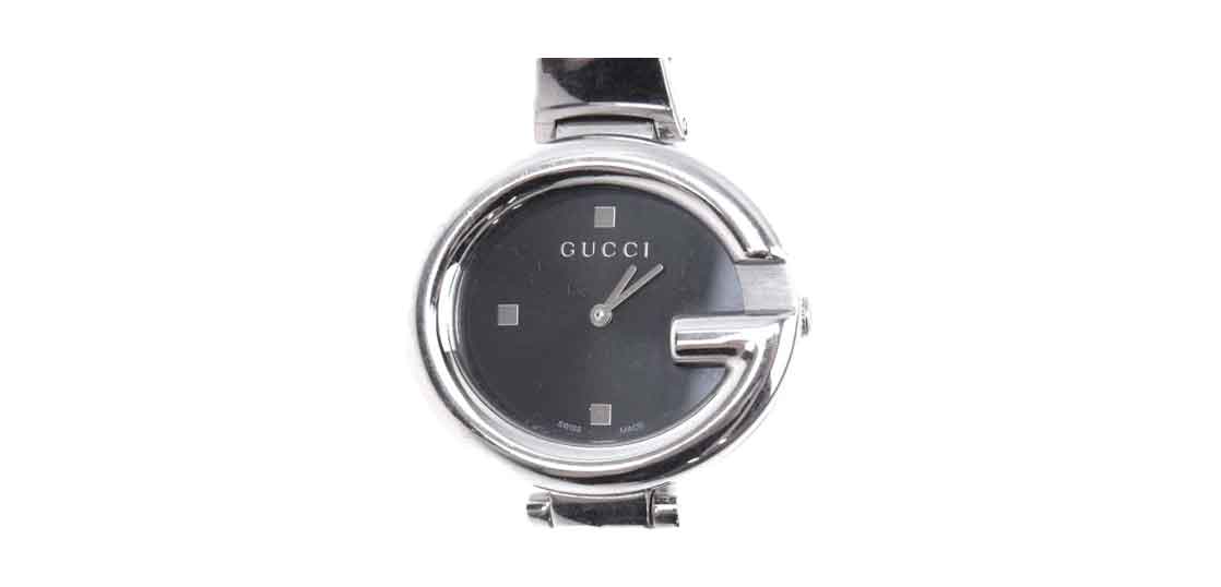 グッチ 134.3 バングルウォッチ 時計 シルバー 買取実績