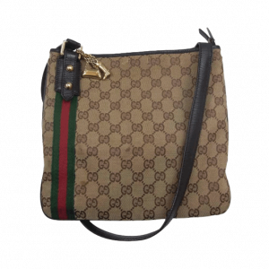 グッチ 144388 GGキャンバス シェリーライン ショルダー バッグ ベージュ 買取実績