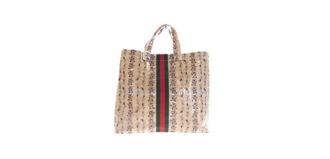 コムデギャルソン × グッチ 19AW OD-K 201 ガーデン  PVC ローズプリント トートバッグ マルチカラー 買取実績