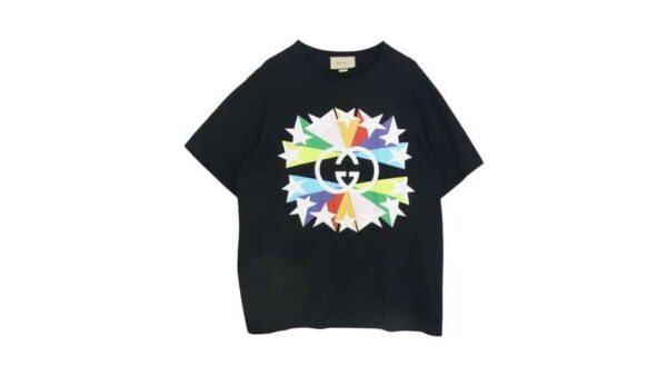 グッチ 21AW 548334 XJDNH スター プリント インターロッキングG クルーネック Tシャツ 買取実績