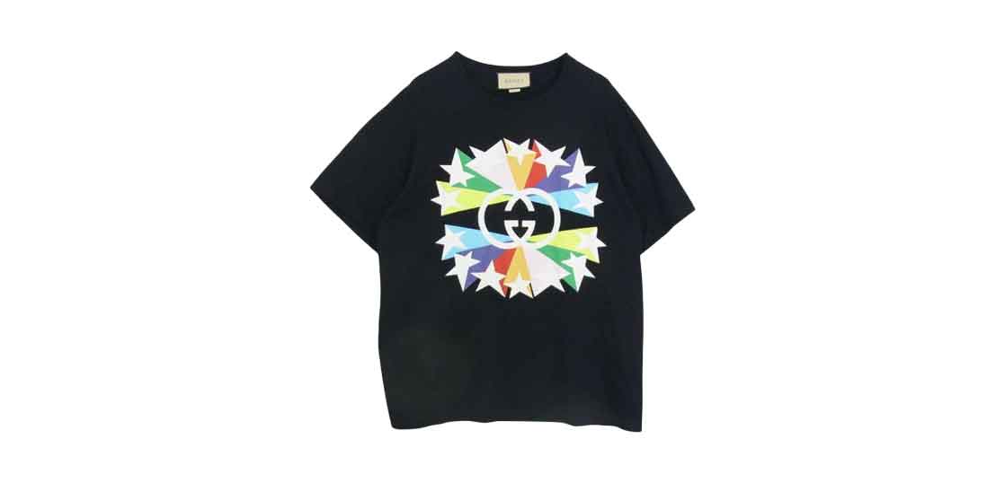 グッチ 21AW 548334 XJDNH スター プリント インターロッキングG