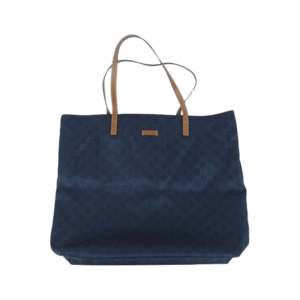 グッチ 295252 467891 GG ナイロン キャンバス サテン レザー トート バッグ イタリア製 買取実績