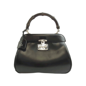 グッチ 331830 レディ ロック バンブー ハンドバッグ ブラック 買取実績