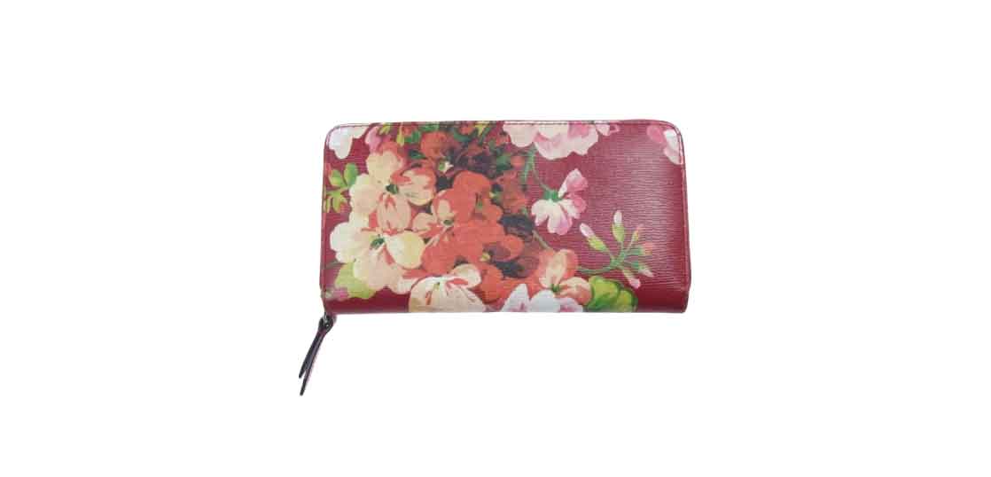 グッチ 410102 ブルームス ラウンドファスナー 長財布 マルチカラー 買取実績