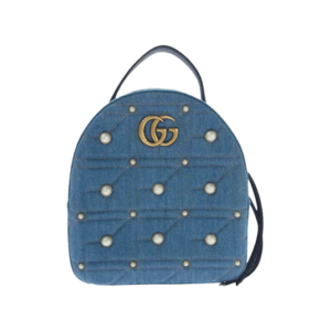 グッチ 476671 493075 GGマーモント デニム バックパック インディゴブルー 買取実績