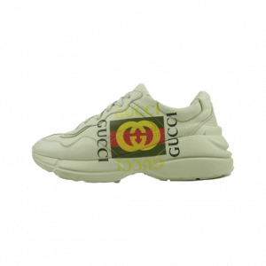 グッチ 500878 03H Rhyton ライトン ロゴ レザー ローカット スニーカー 買取実績