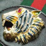 グッチ 537219 タイガー ヘッド ラジャ チェーン ショルダー バッグ ブラック 買取実績 画像