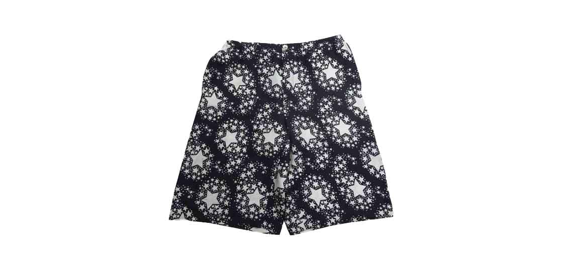 グッチ 624399-ZAENN-1060 スタープリント シルク ショーツ ハーフ パンツ ブラック 買取実績