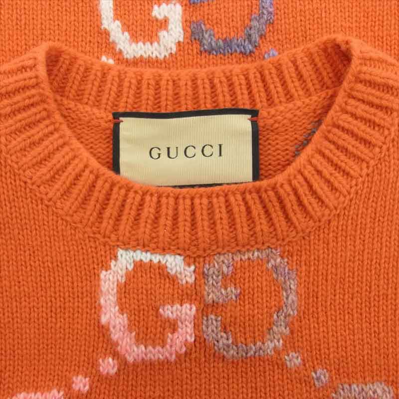 グッチ 694774 GG Wool Jacquard Sweater ウール ジャカード セーター 買取実績 画像