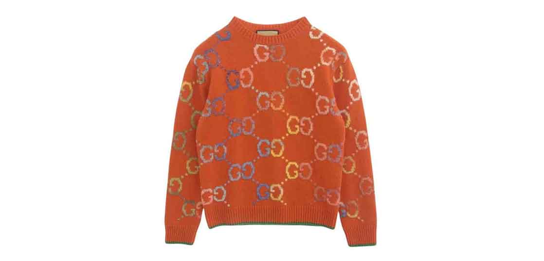グッチ 694774 GG Wool Jacquard Sweater 買取実績
