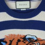 グッチ 18春夏 499250 X9186 タイガーヘッド ボーダー ニット 買取実績 画像