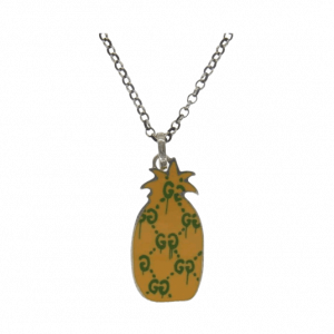 グッチ ゴースト GG パイナップル ネックレス イエロー シルバー 買取実績