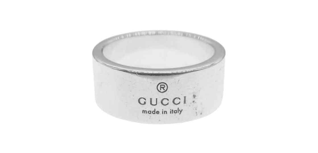 グッチ ロゴ シグネット リング シルバー 買取実績