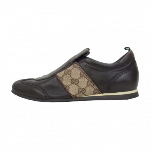 グッチ 122286 GG柄 レザー スリッポン ダークブラウン系買取実績