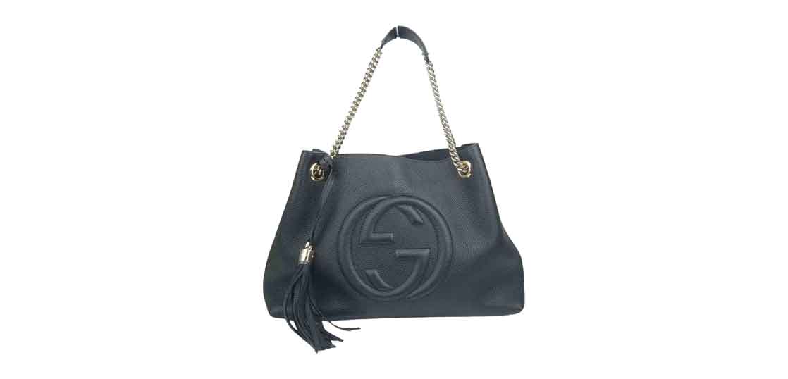 グッチ ソーホー インターロッキング G チェーンショルダー レザー 買取実績