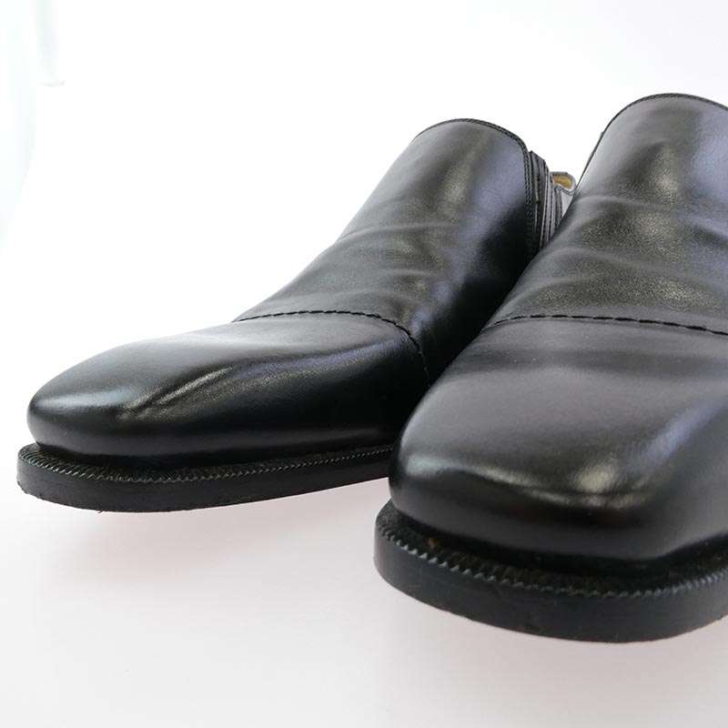 グッチ 202705 サイドエラスティック スリッポン レザー シューズ 買取実績 画像