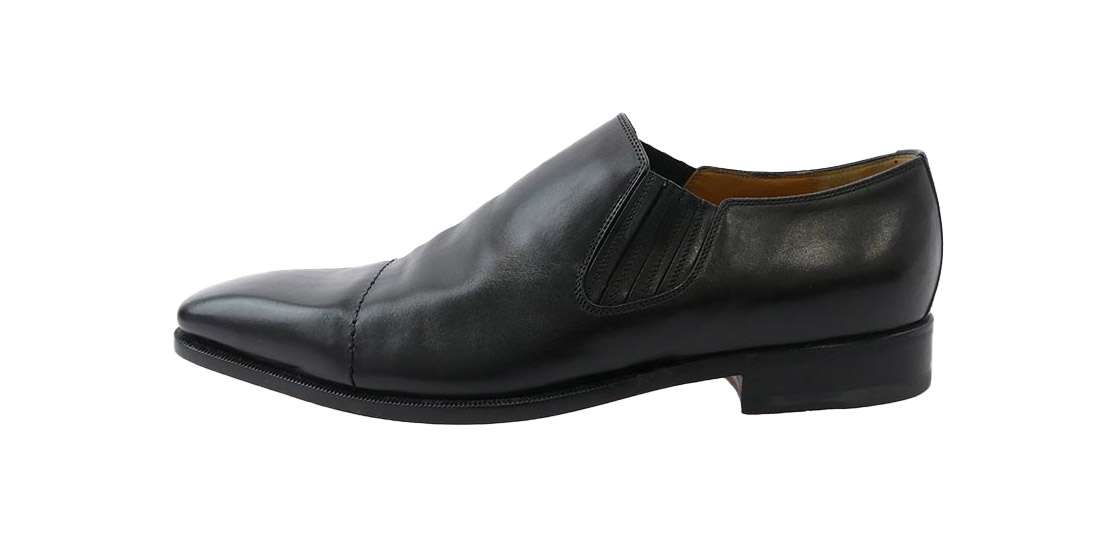 グッチ 202705 サイドエラスティック スリッポン レザー シューズ 買取実績