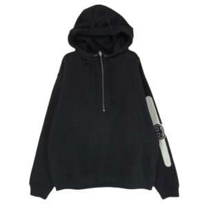 グッチ 20aw 627079 アーム ロゴプリント ハーフジップ プルオーバー パーカー スウェット 買取実績