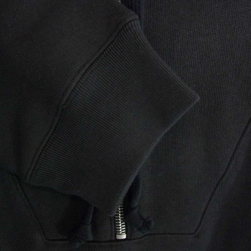 グッチ 20aw 627079 アーム ロゴプリント ハーフジップ プルオーバー パーカー スウェット 買取実績 画像