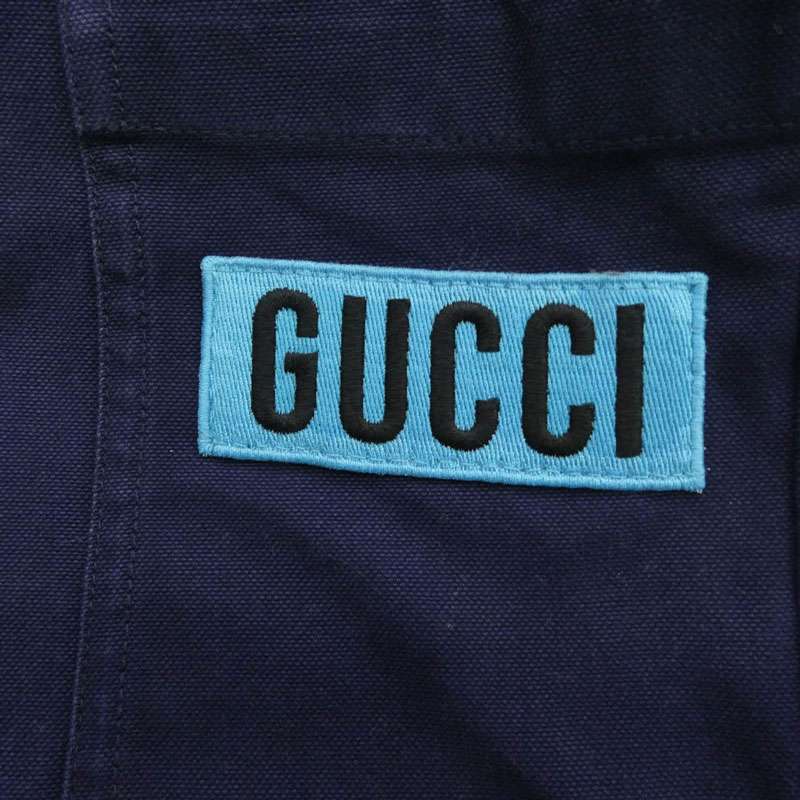 グッチ 22AW 669182 669182 ZAHPV サイドワッペン コットン チノパンツ 買取実績 画像