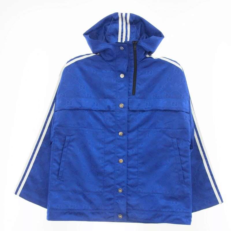 グッチ 22AW 702298 ZAJFW × ADIDAS アディダス GG Bomber Jacket Ｗネーム サイドライン ボンバージャケット ブルゾン 買取実績 画像