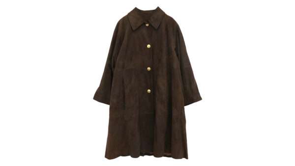 グッチ 239-1110-7513 シープスキン スエード レザー ロングコート ジャケット 買取実績