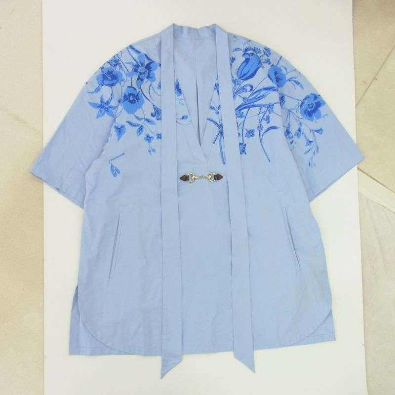  グッチ 24AW 788835 Z8BSV DRESSES ホールズビット ミニ フラワー ワンピース 買取実績 画像