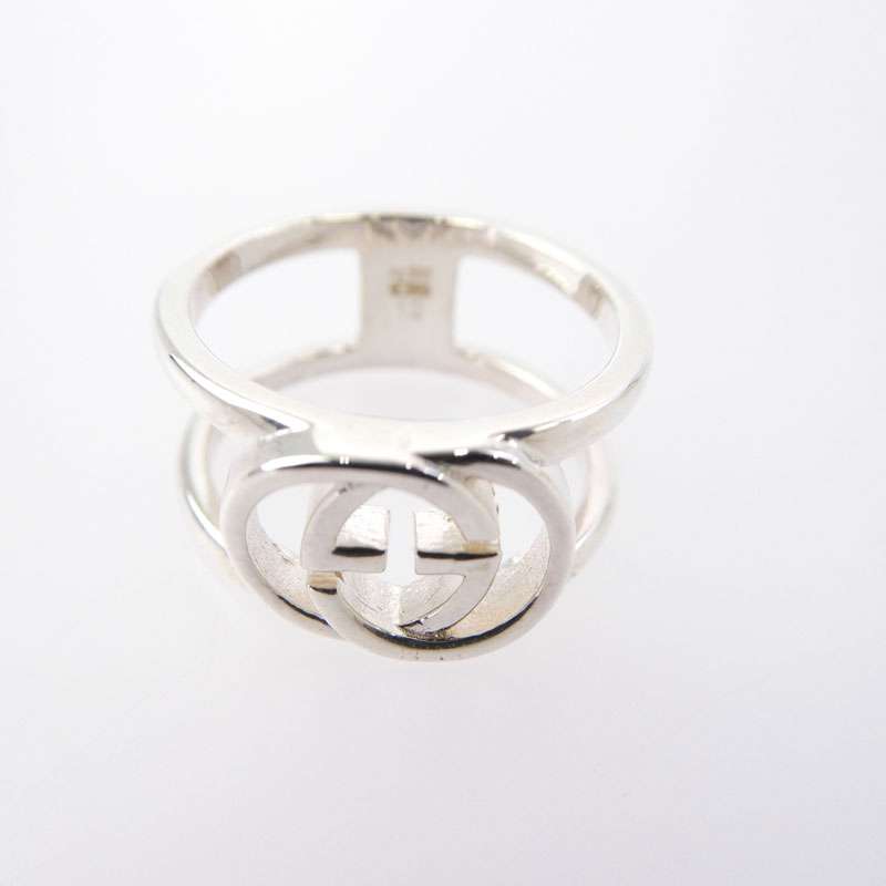 グッチ 295716 インターロッキング ワイド オープン バンド リング 買取実績 画像