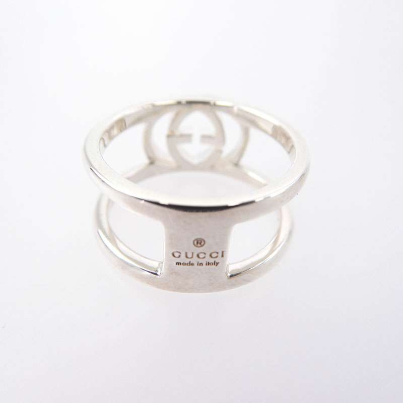 グッチ 295716 インターロッキング ワイド オープン バンド リング 買取実績 画像
