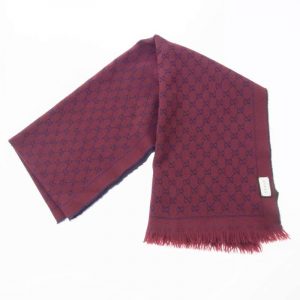 グッチ 433854 4G200 GGロゴ 総柄 ジャカードウール スカーフ マフラー 買取実績