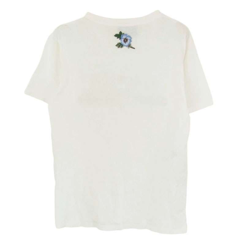 グッチ 457095 X5L89 ヴィンテージロゴ フラワー刺繍 ダメージ加工 半袖 Tシャツ 買取実績 画像